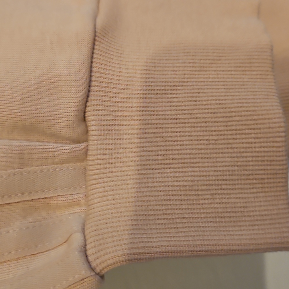 adidas | NWT Women's Tan Lace-Up Front Pockets Crop Sweatshirt Hoodie Sz 3X - Picture 6 of 11